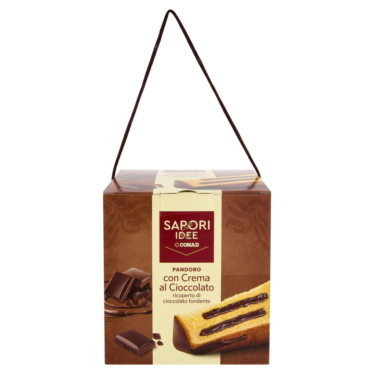 SAPORI & IDEE CONAD Pandoro con Crema al Cioccolato 850 g