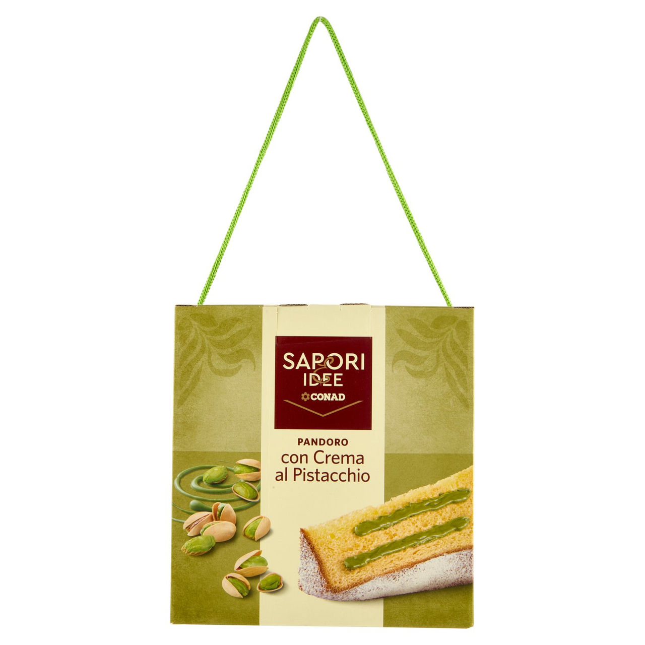 SAPORI & IDEE CONAD Pandoro con Crema al Pistacchio 850 g