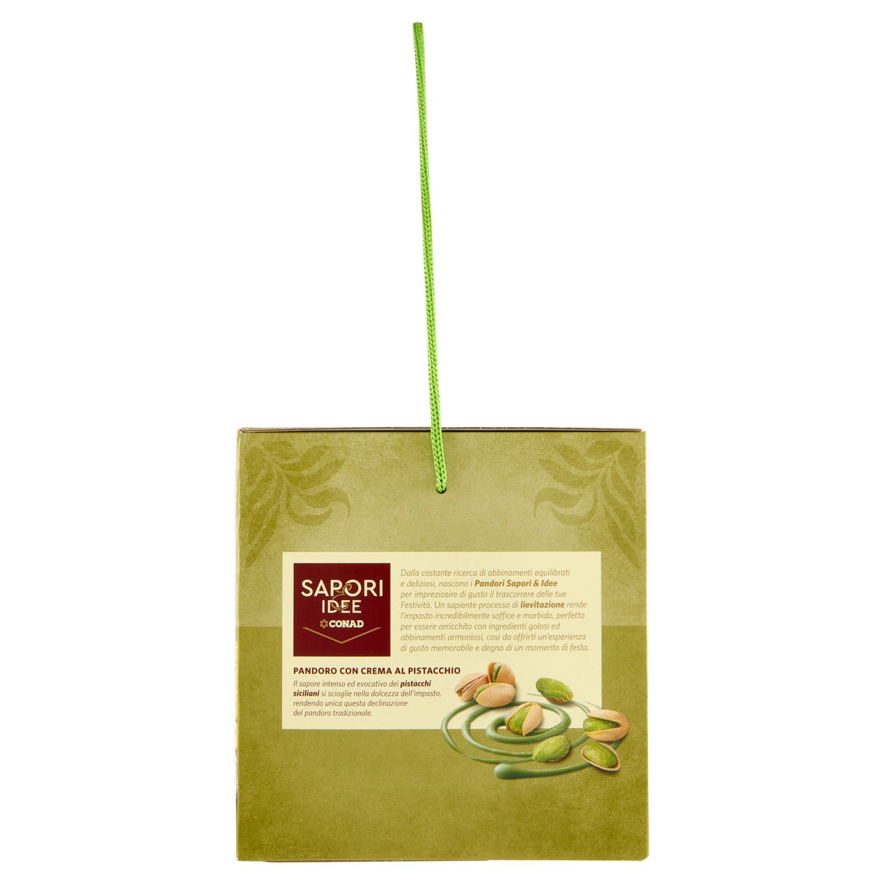 SAPORI & IDEE CONAD Pandoro con Crema al Pistacchio 850 g