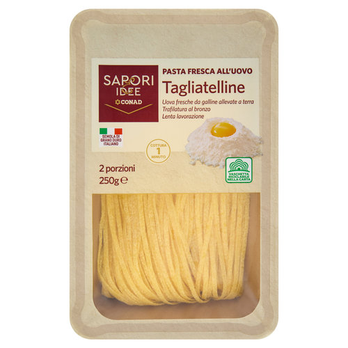 SAPORI & IDEE CONAD Pasta Fresca all'Uovo Tagliatelline 250 g