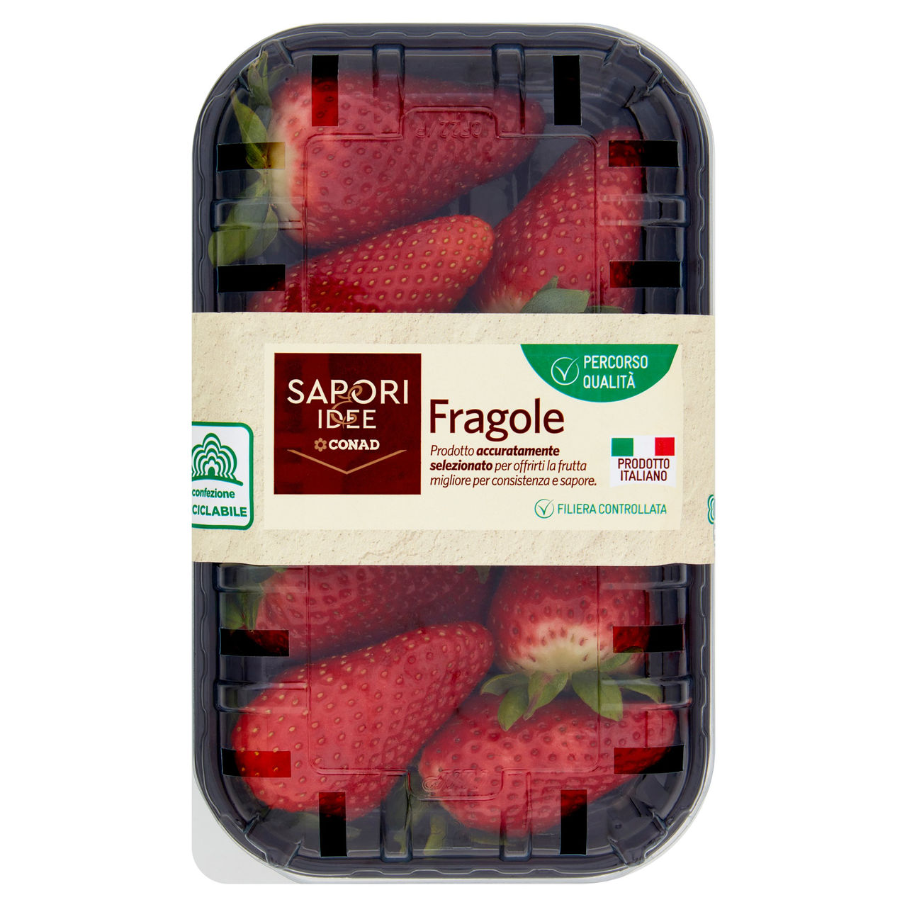SAPORI & IDEE CONAD Percorso Qualità Fragole NSG 203 Italia Cal. 25 mm 300 g