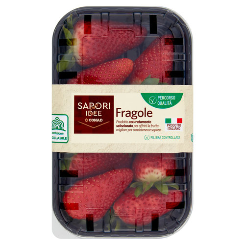 SAPORI & IDEE CONAD Percorso Qualità Fragole NSG 203 Italia Cal. 25 mm 300 g