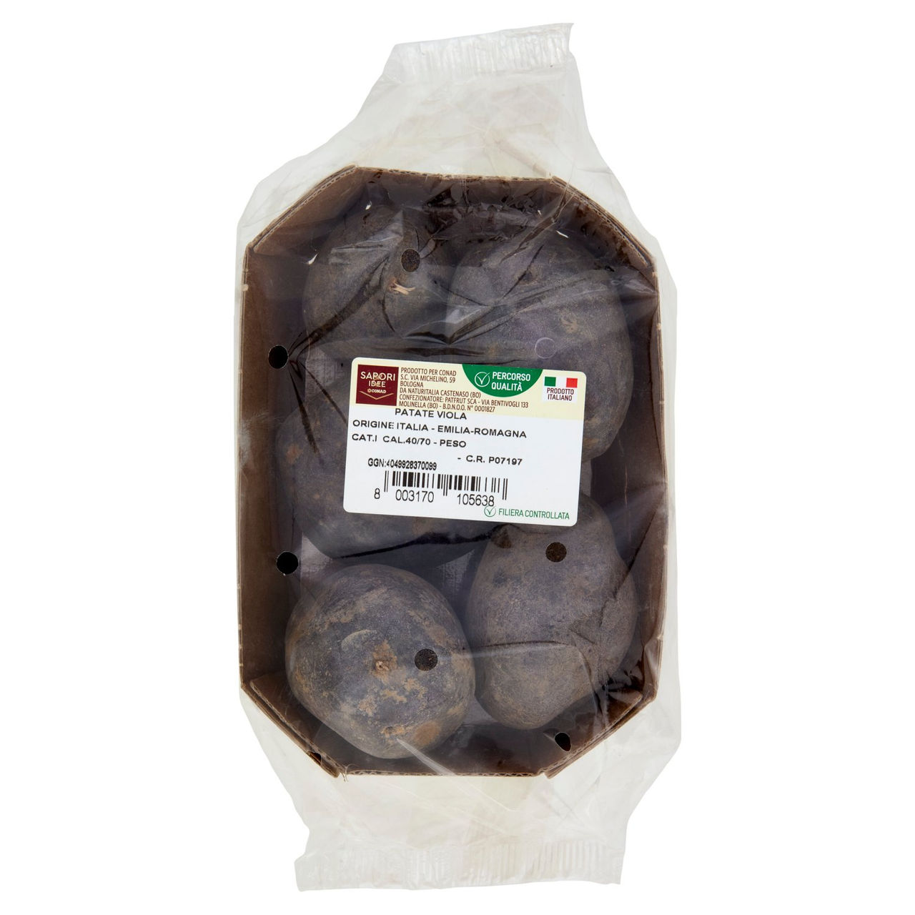 SAPORI & IDEE CONAD Percorso Qualità Patate Viola Italia Cal. 40/70 0,600 kg