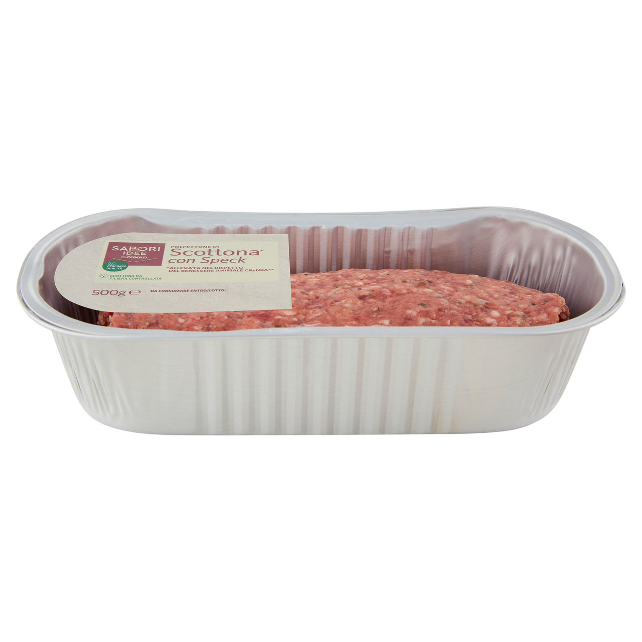 SAPORI & IDEE CONAD Percorso Qualità Polpettone di Scottona* con Speck 500 g