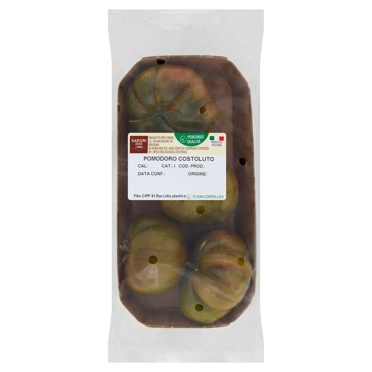 SAPORI & IDEE CONAD Percorso Qualità Pomodoro Costoluto Italia Cal. 57/67 400 g