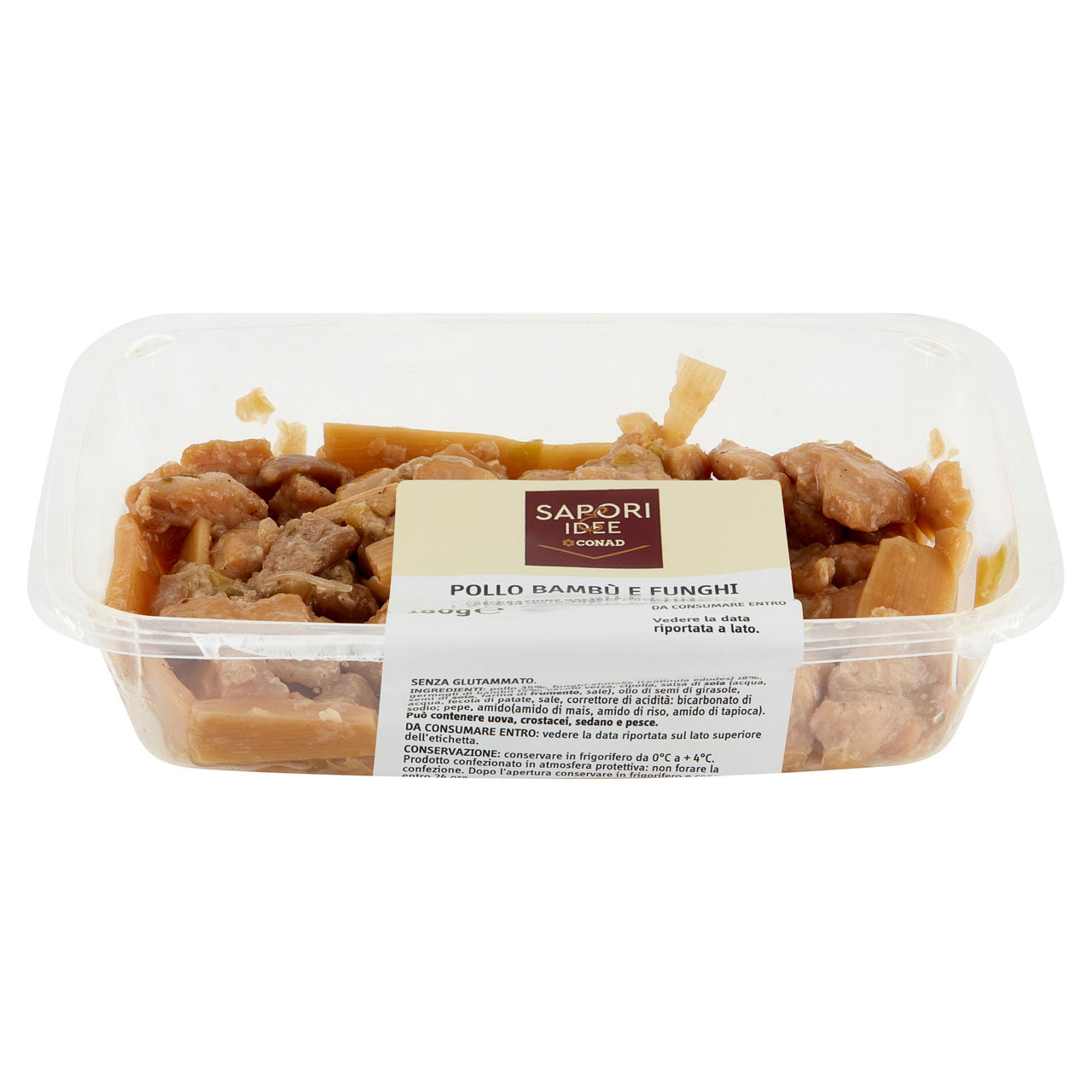 SAPORI & IDEE CONAD Pollo Bambù e Funghi 180 g