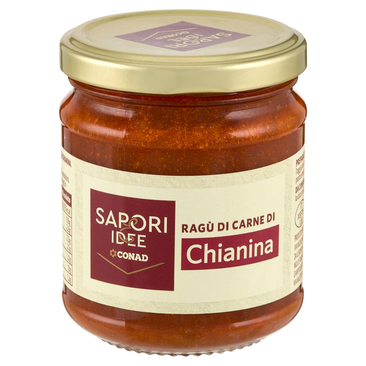 Ragù di Carne di Chianina 180g Conad