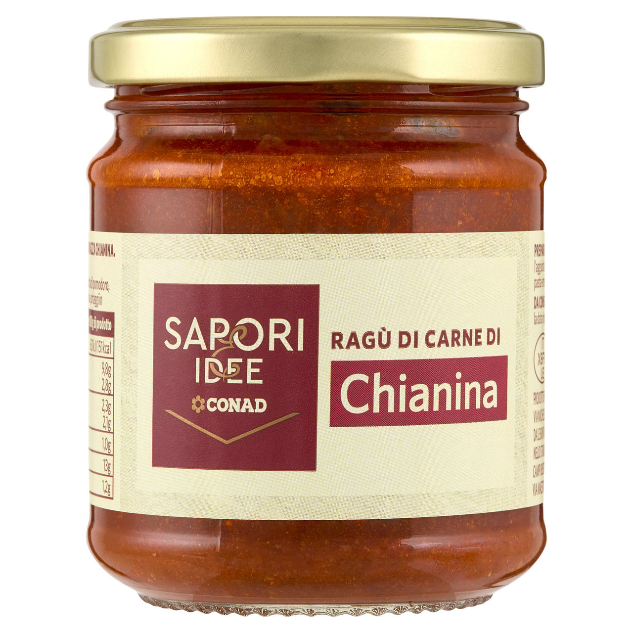 Ragù di Carne di Chianina 180g Conad