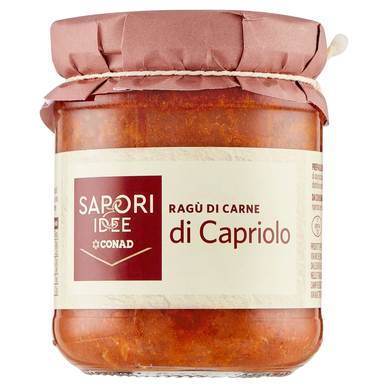 Ragù di carne di capriolo Conad in vendita online