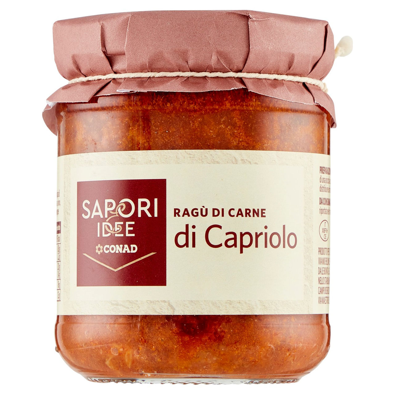 Ragù di carne di capriolo Conad in vendita online