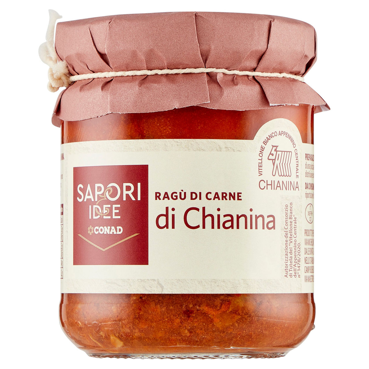 Ragù di Carne di Chianina 180g Conad