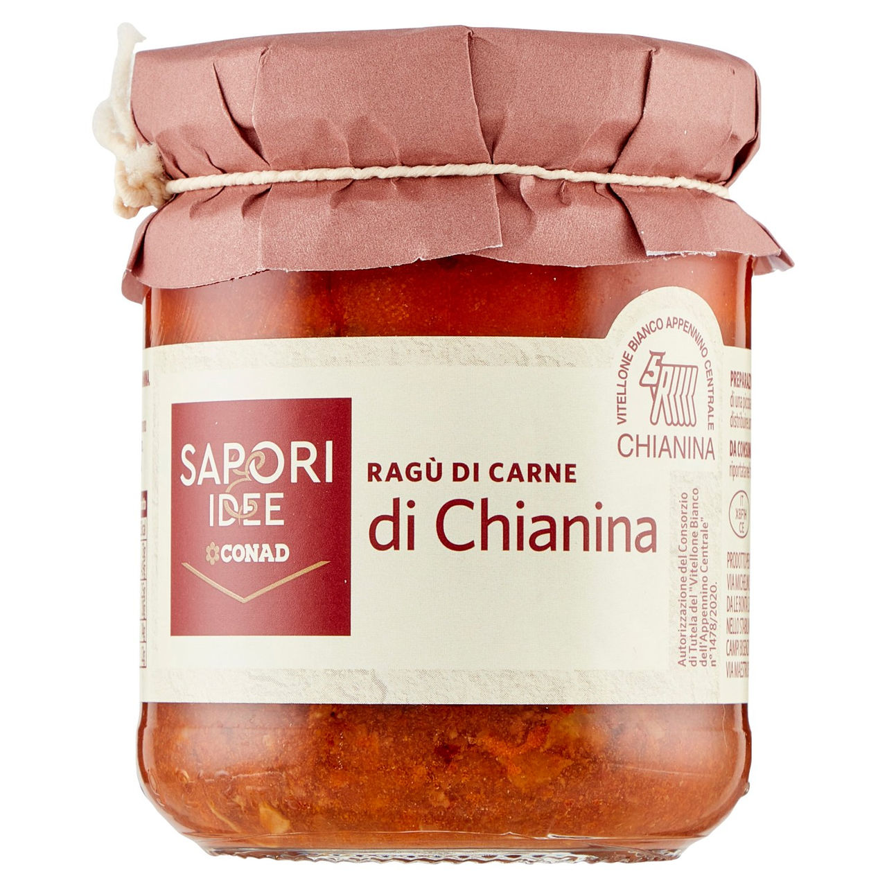 Ragù di Carne di Chianina 180g Conad