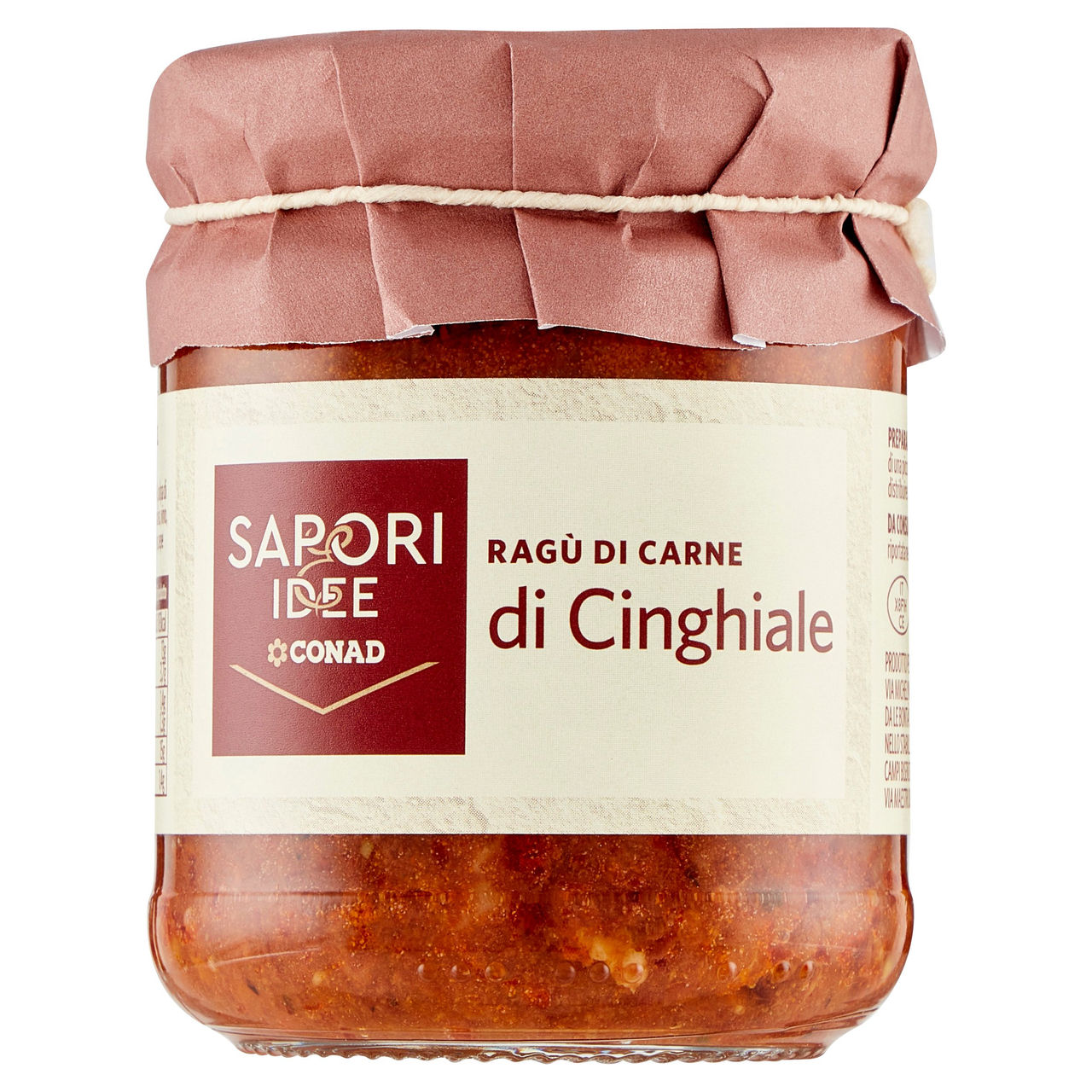 Ragù di Carne di Cinghiale 180 g Conad online