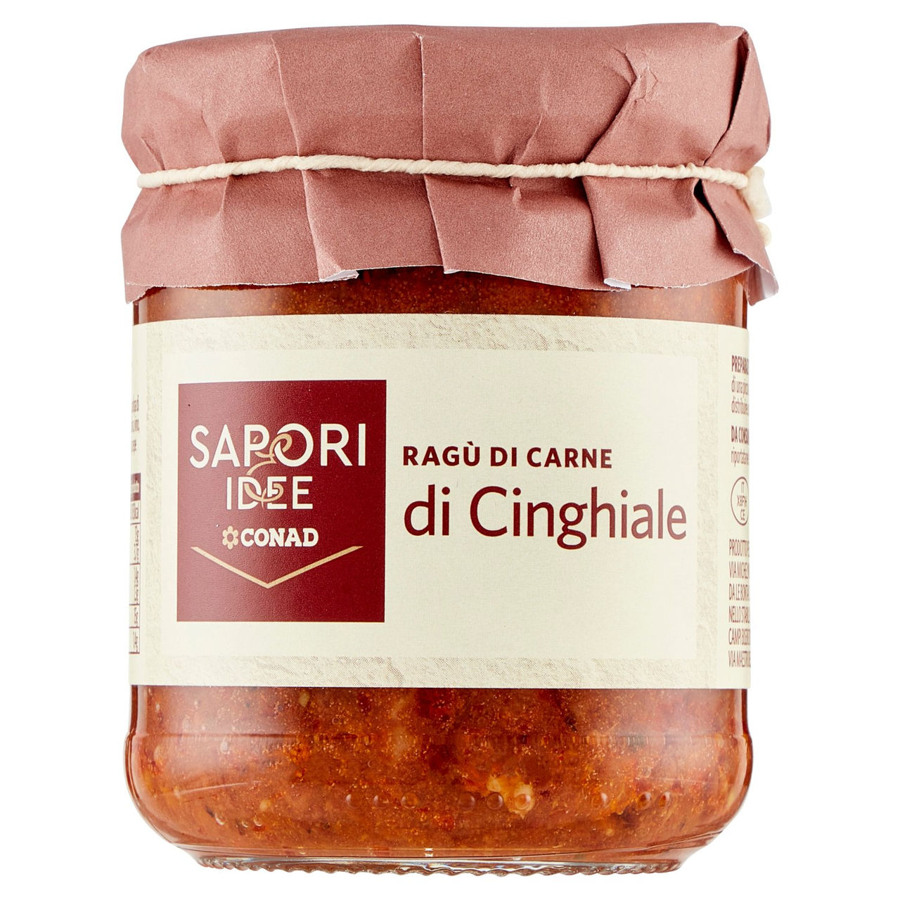 Ragù di Carne di Cinghiale 180 g Conad online