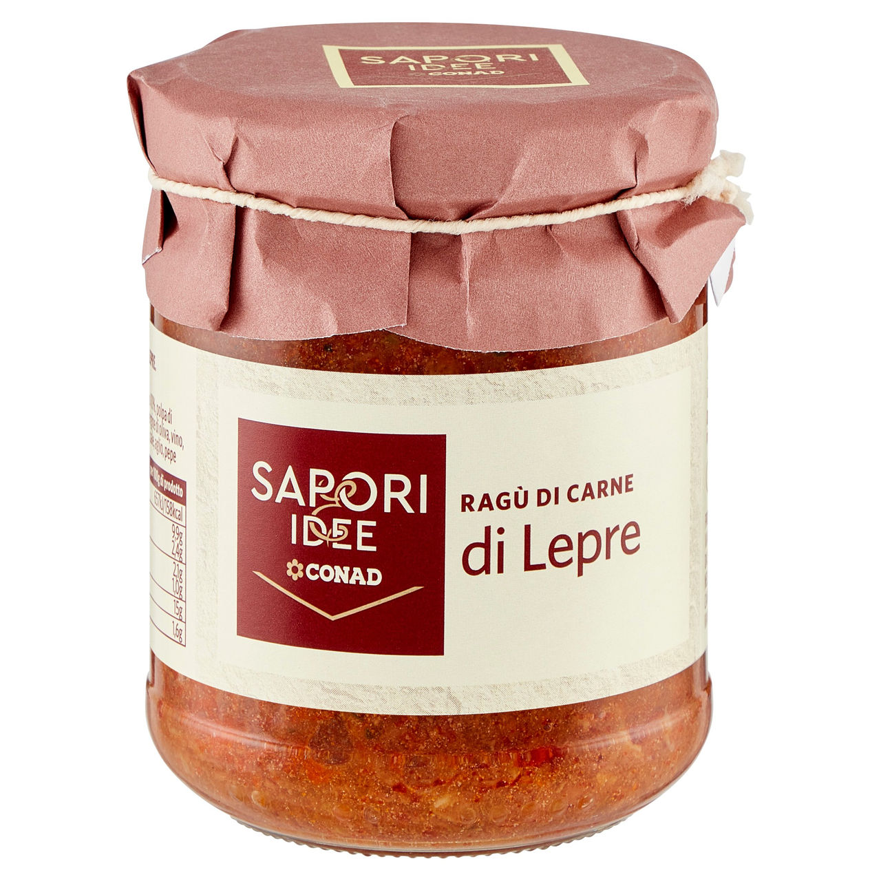 Ragù di Carne di Lepre 180 g Sapori e Idee Conad