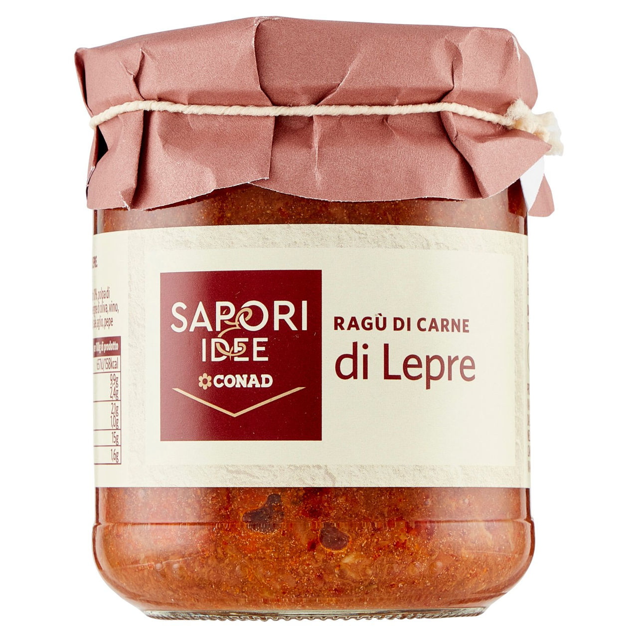 Ragù di Carne di Lepre 180 g Sapori e Idee Conad