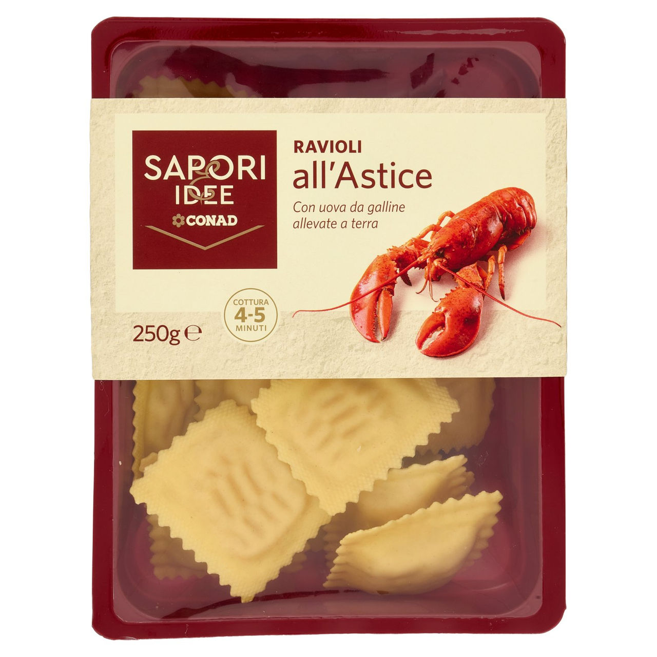 SAPORI & IDEE CONAD Ravioli all'Astice 250 g