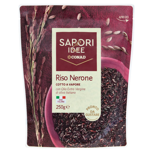 SAPORI & IDEE CONAD Riso Nerone Cotto a Vapore 250 g