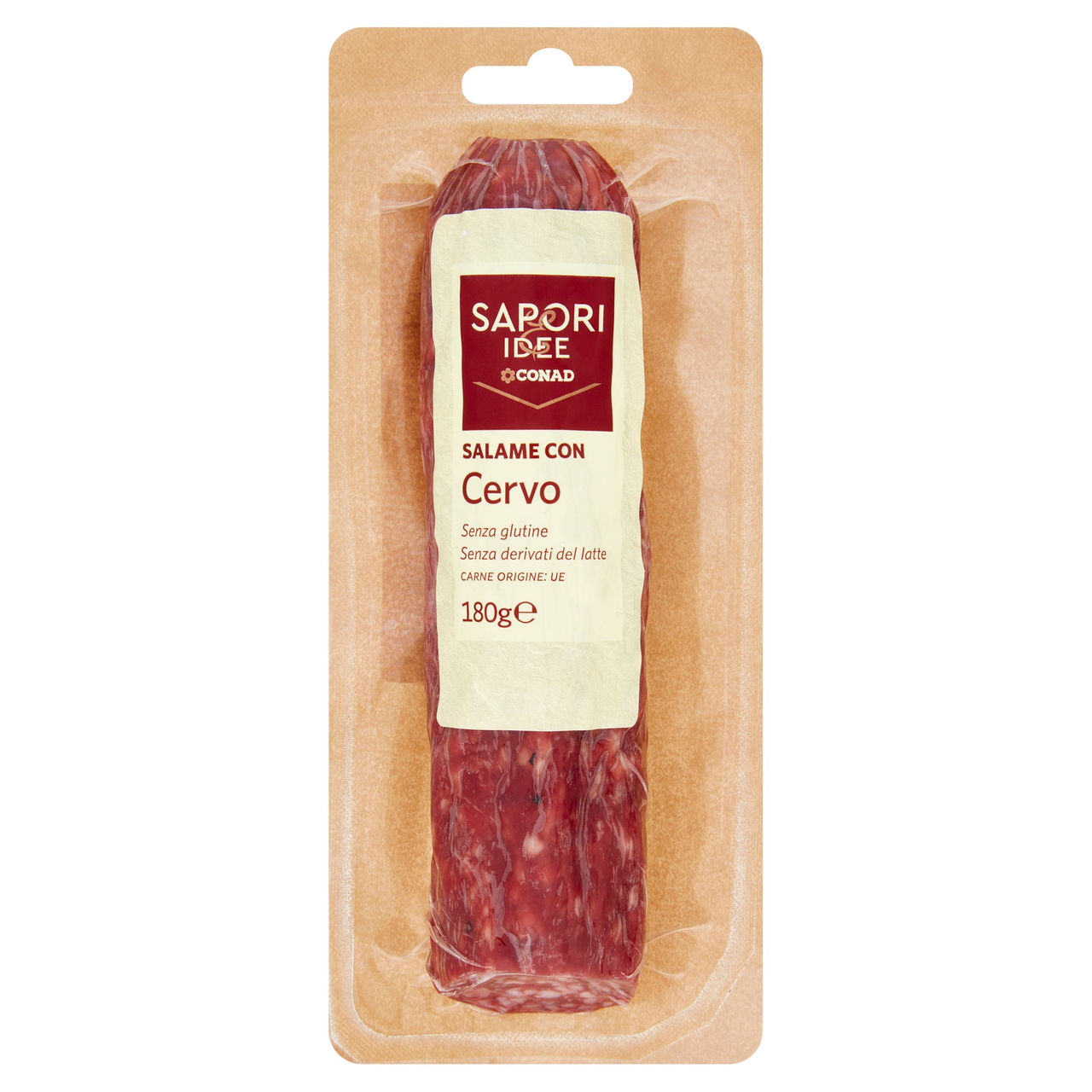 Salame di Cervo 180g Sapori & Idee Conad