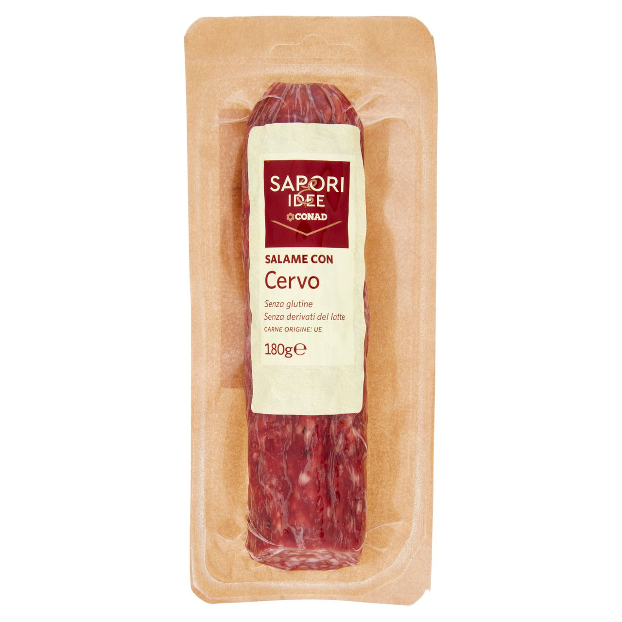 Salame di Cervo 180g Sapori & Idee Conad