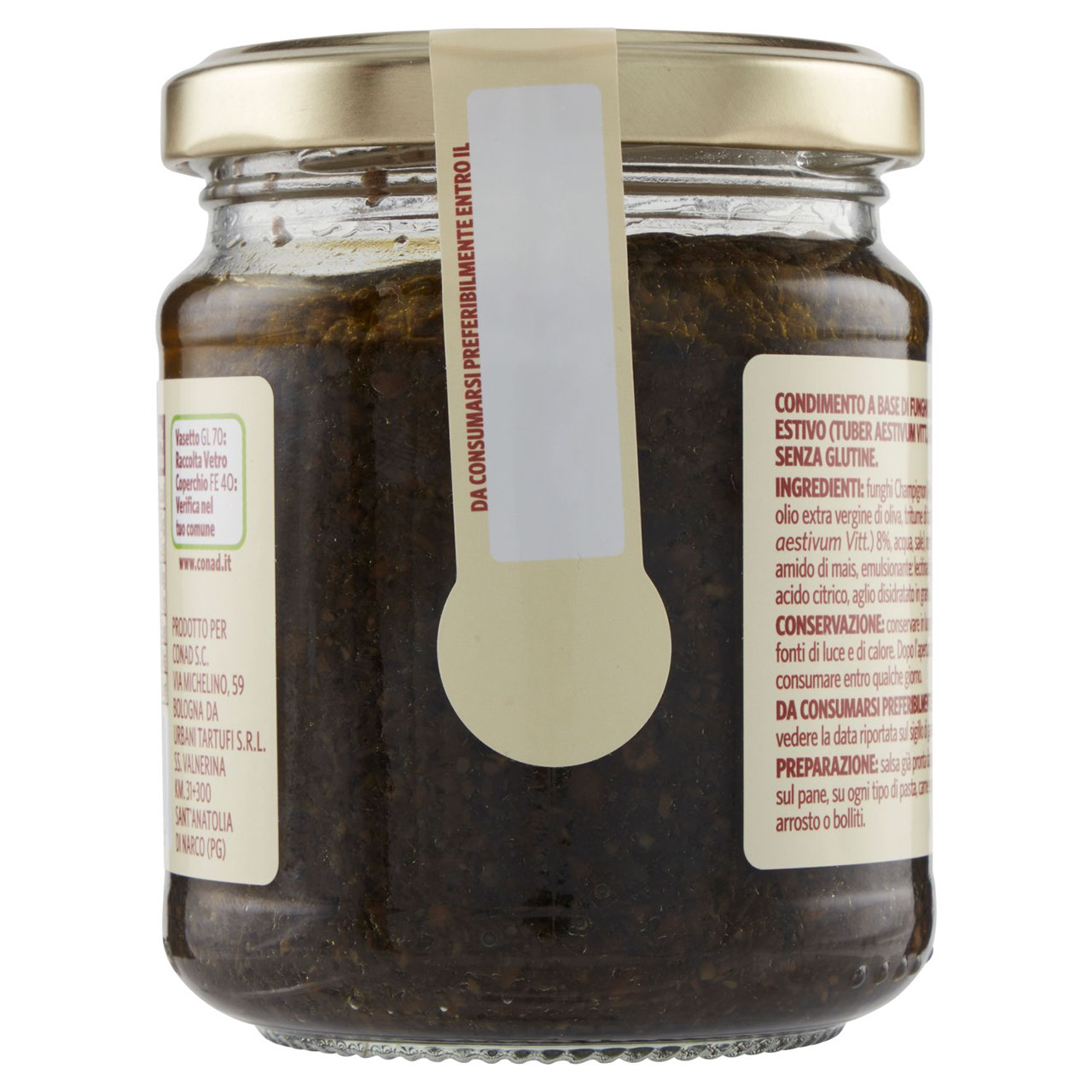 Salsa Tartufata 180 g Conad in vendita online