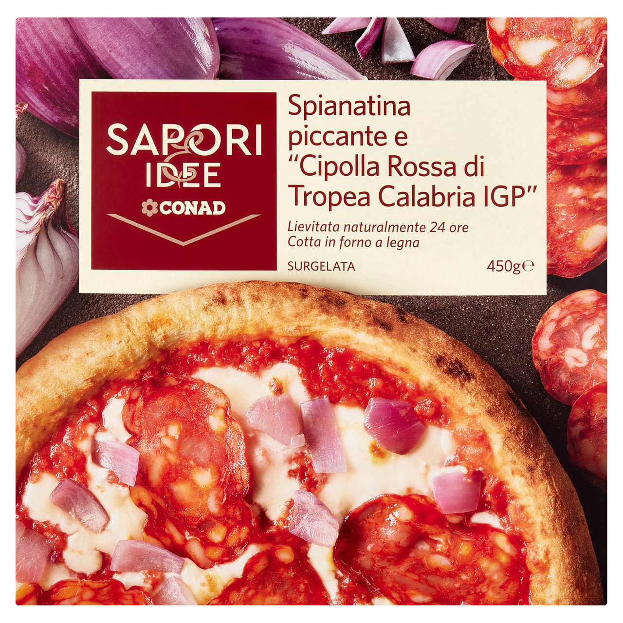 Pizza con cipolla rossa Conad in vendita online