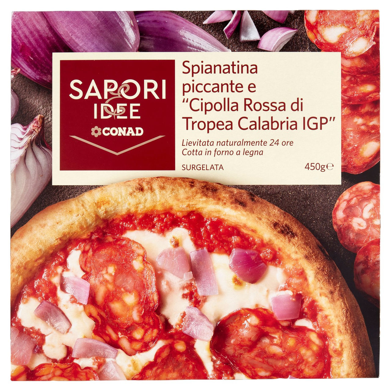 Pizza con cipolla rossa Conad in vendita online