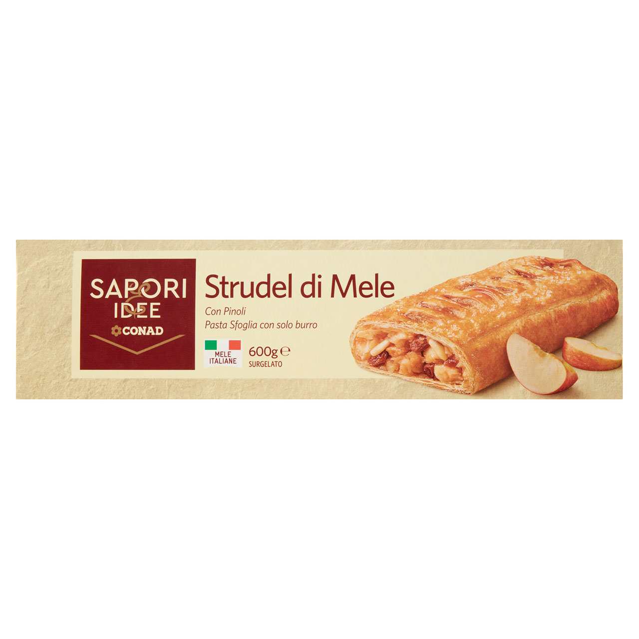 Strudel di mele surgelato Conad in vendita online