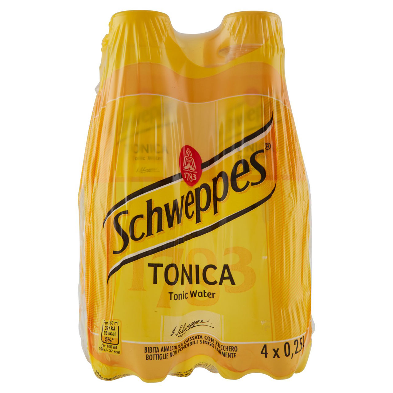 Schweppes Tonica 4x0,25l in vendita online