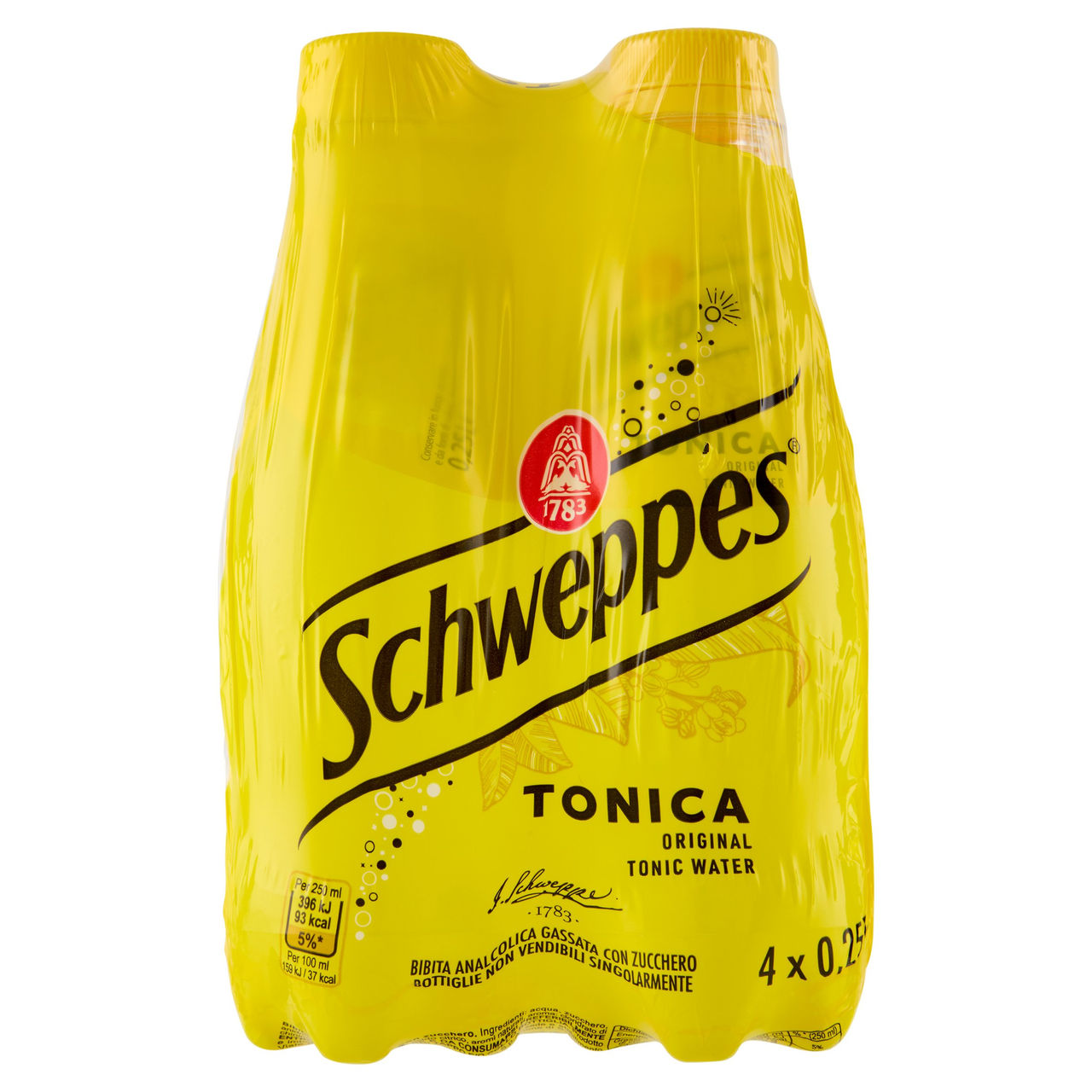Schweppes Tonica 4x0,25l in vendita online