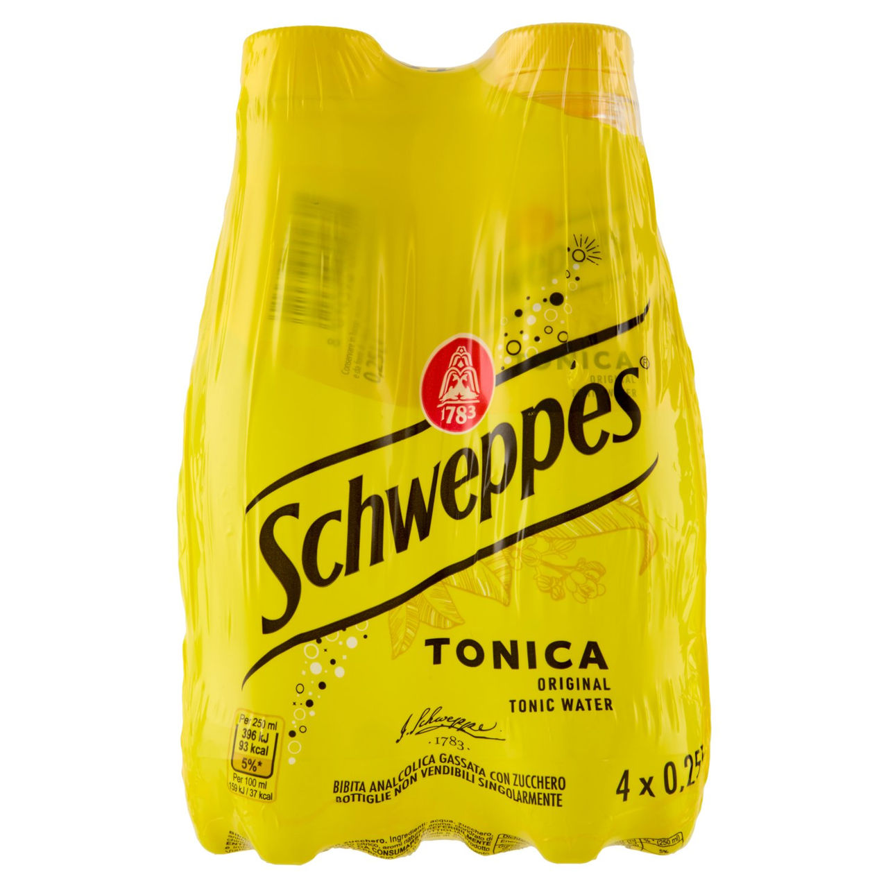 Schweppes Tonica 4x0,25l in vendita online