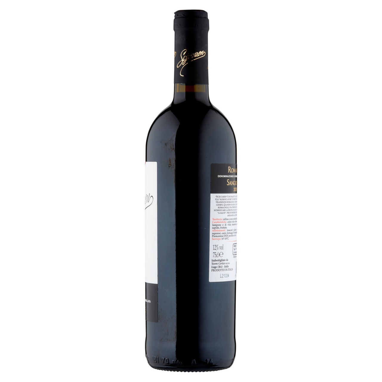 SCJUCAREN Romagna DOC Sangiovese 75 cl