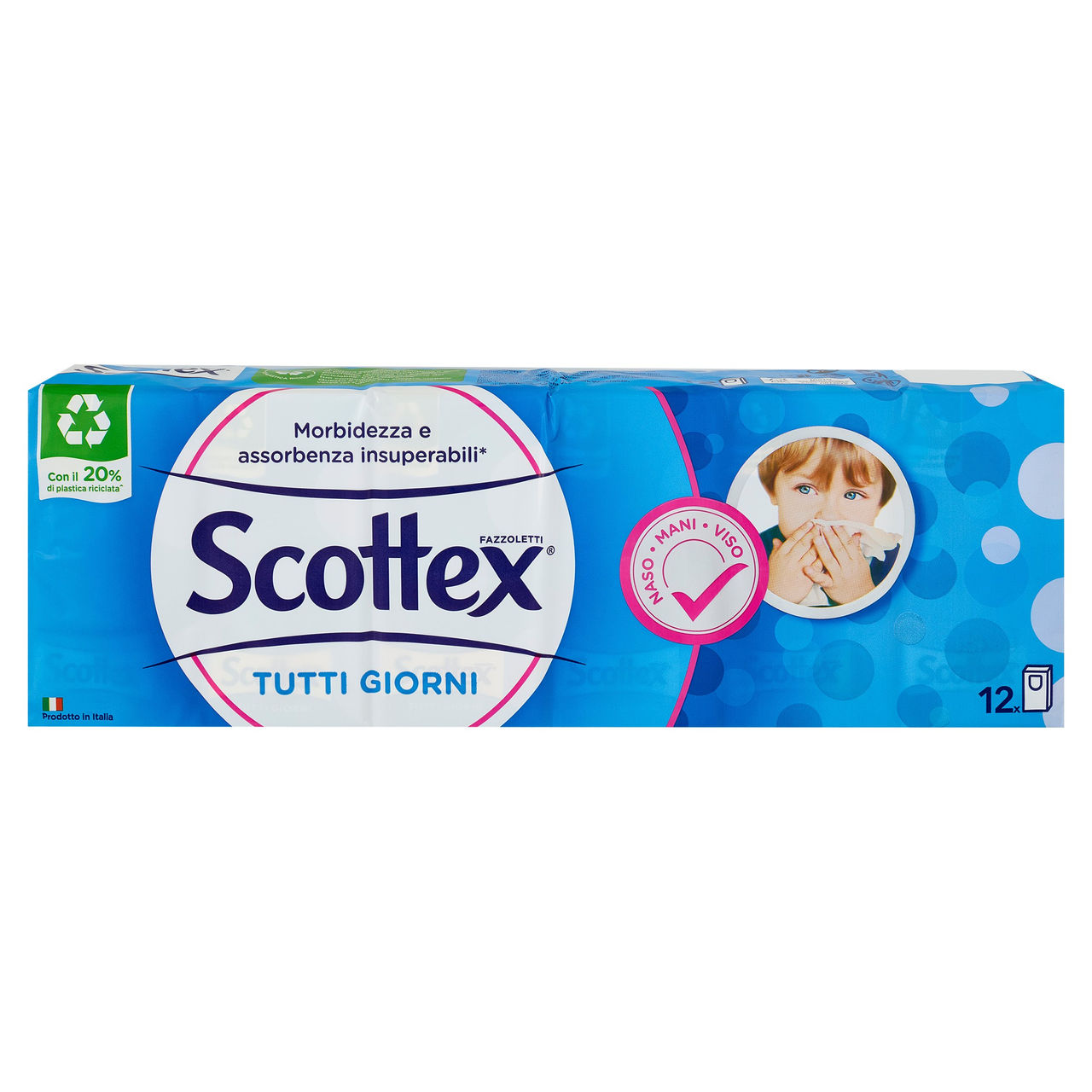 Scottex Tutti Giorni Fazzoletti 3 veli 12 pz