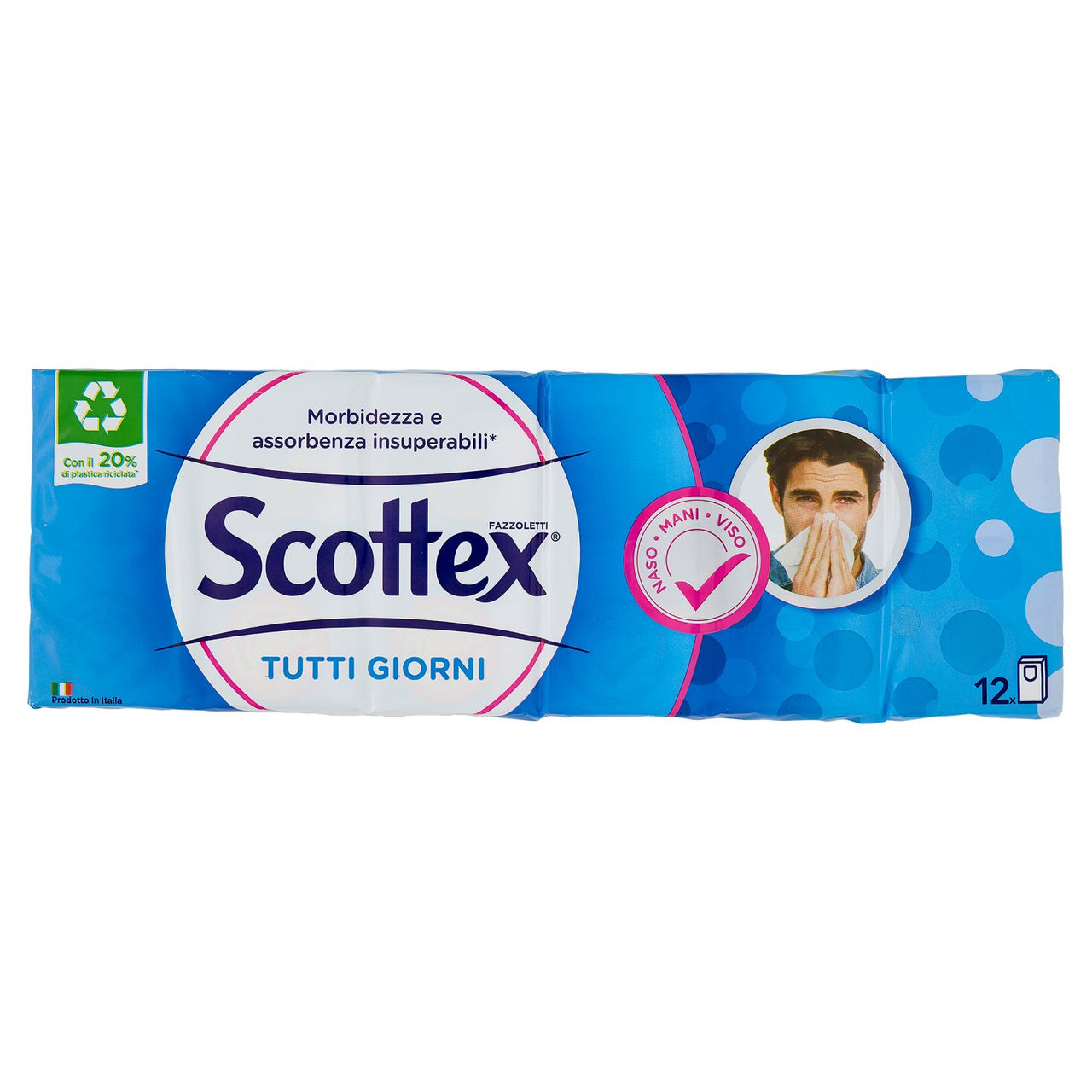 Scottex Tutti Giorni Fazzoletti 3 veli 12 pz