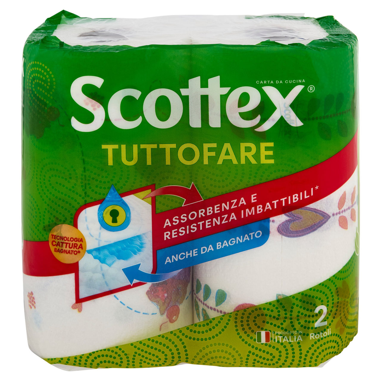 Scottex Tuttofare Carta da Cucina 2 pz