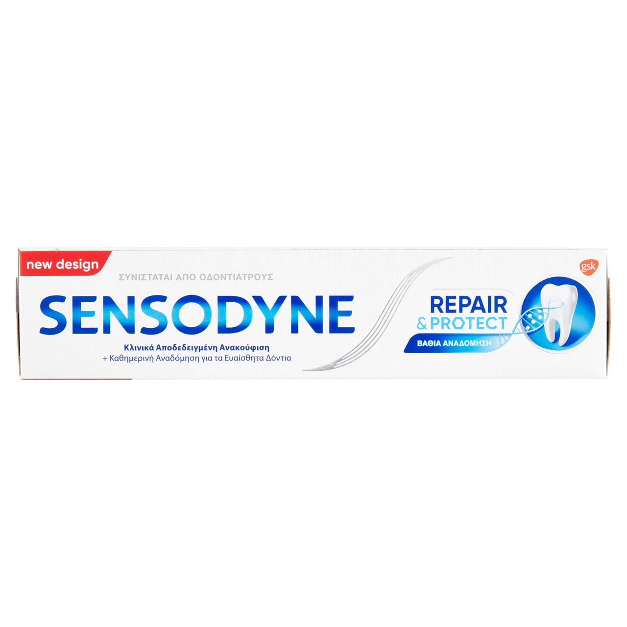 Sensodyne Repair & Protect dentifricio a base di calcio igiene dentale per denti sensibili 75 ml