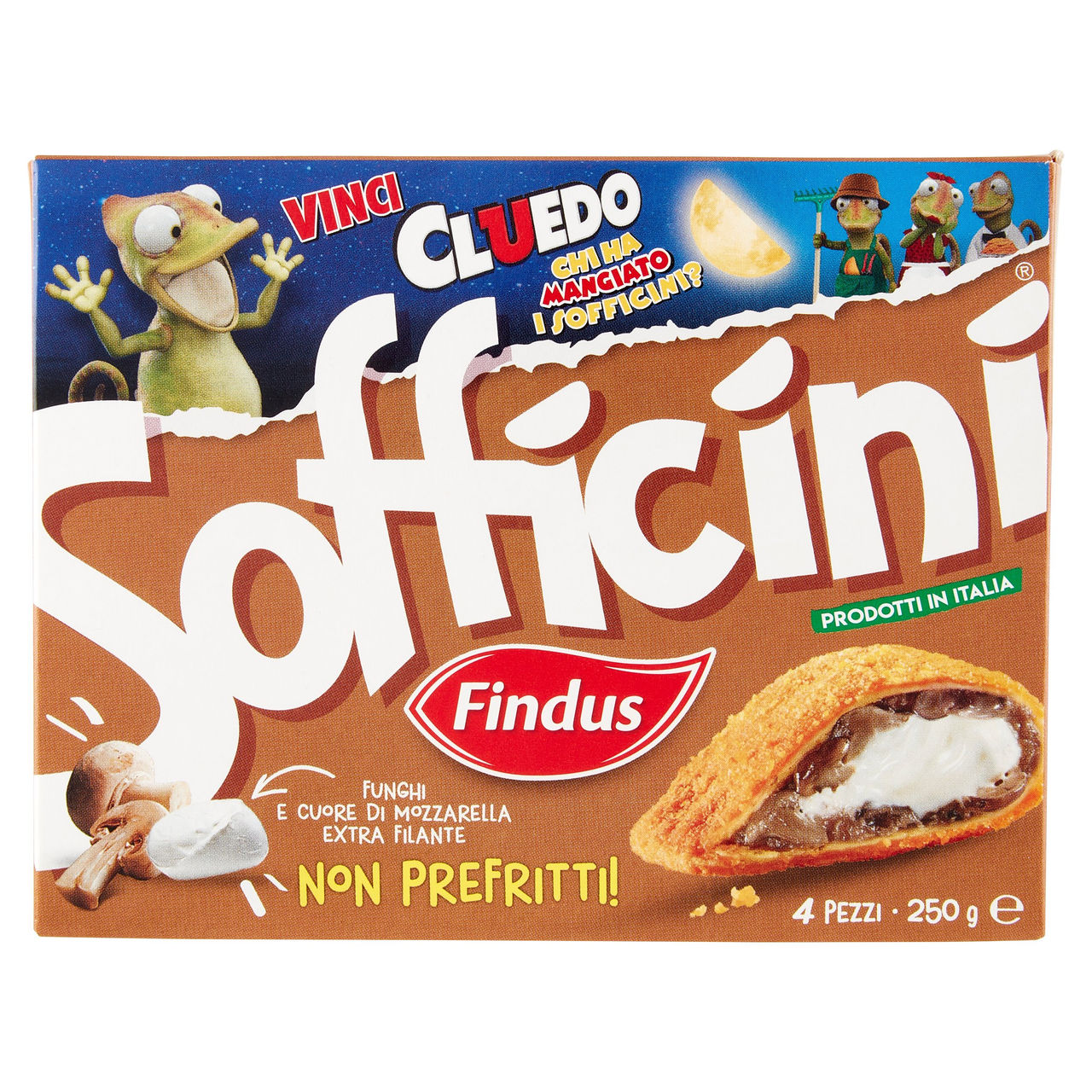 Sofficini Findus 4 Sofficini Funghi più Mozzarella 250 g