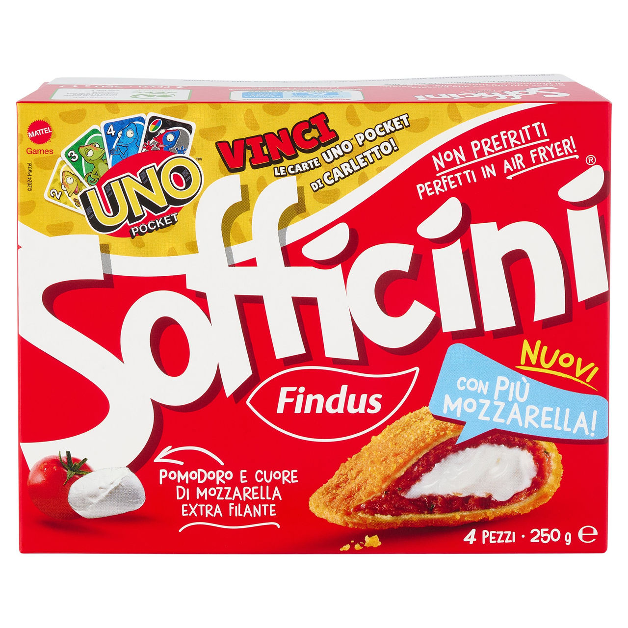 Sofficini Findus 4 Sofficini Pomodoro Più Mozzarella 250 g