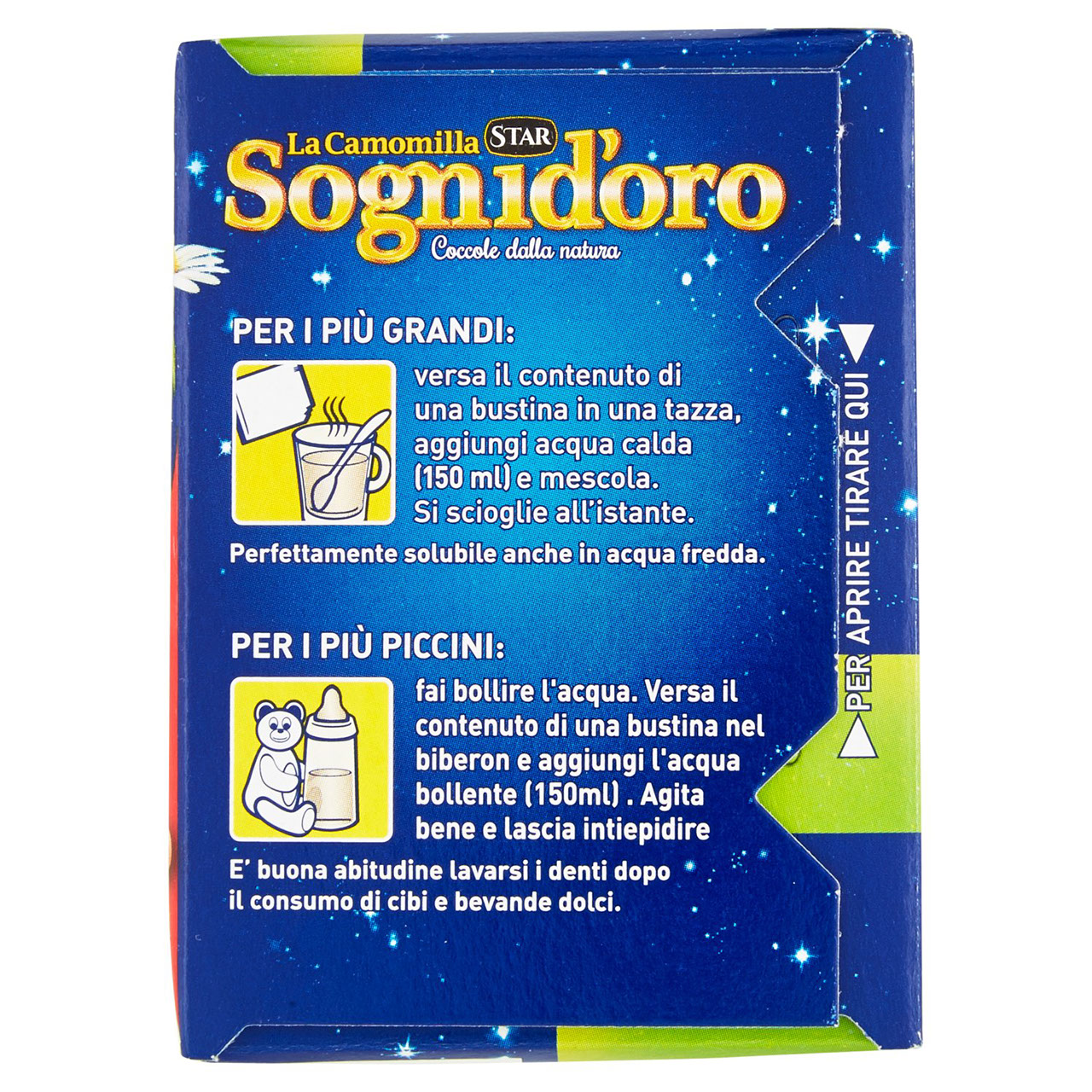 Sognid'oro La Camomilla Solubile 20 x 5 g