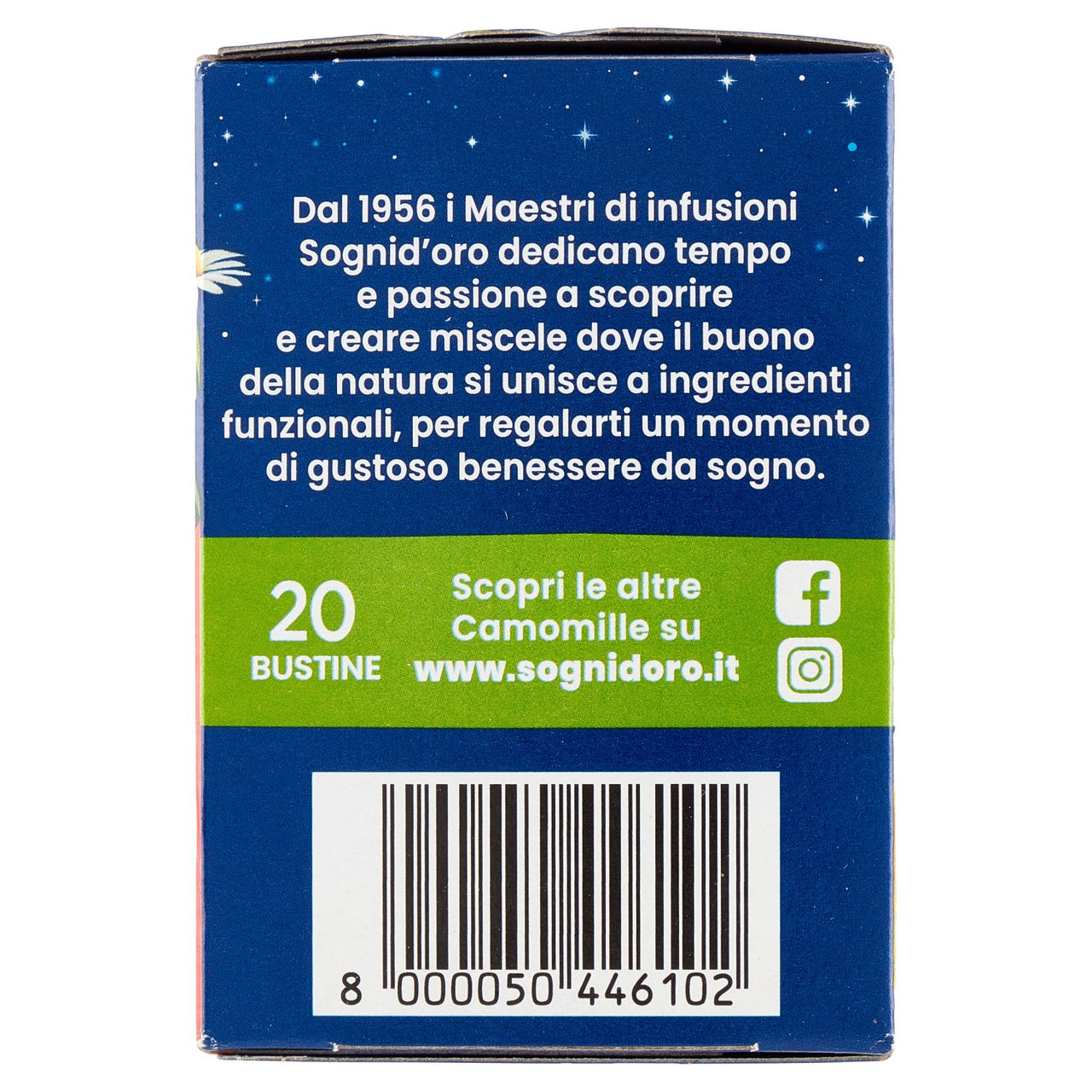 Sognid'oro le Camomille Solubile bustine 20 x 5 g