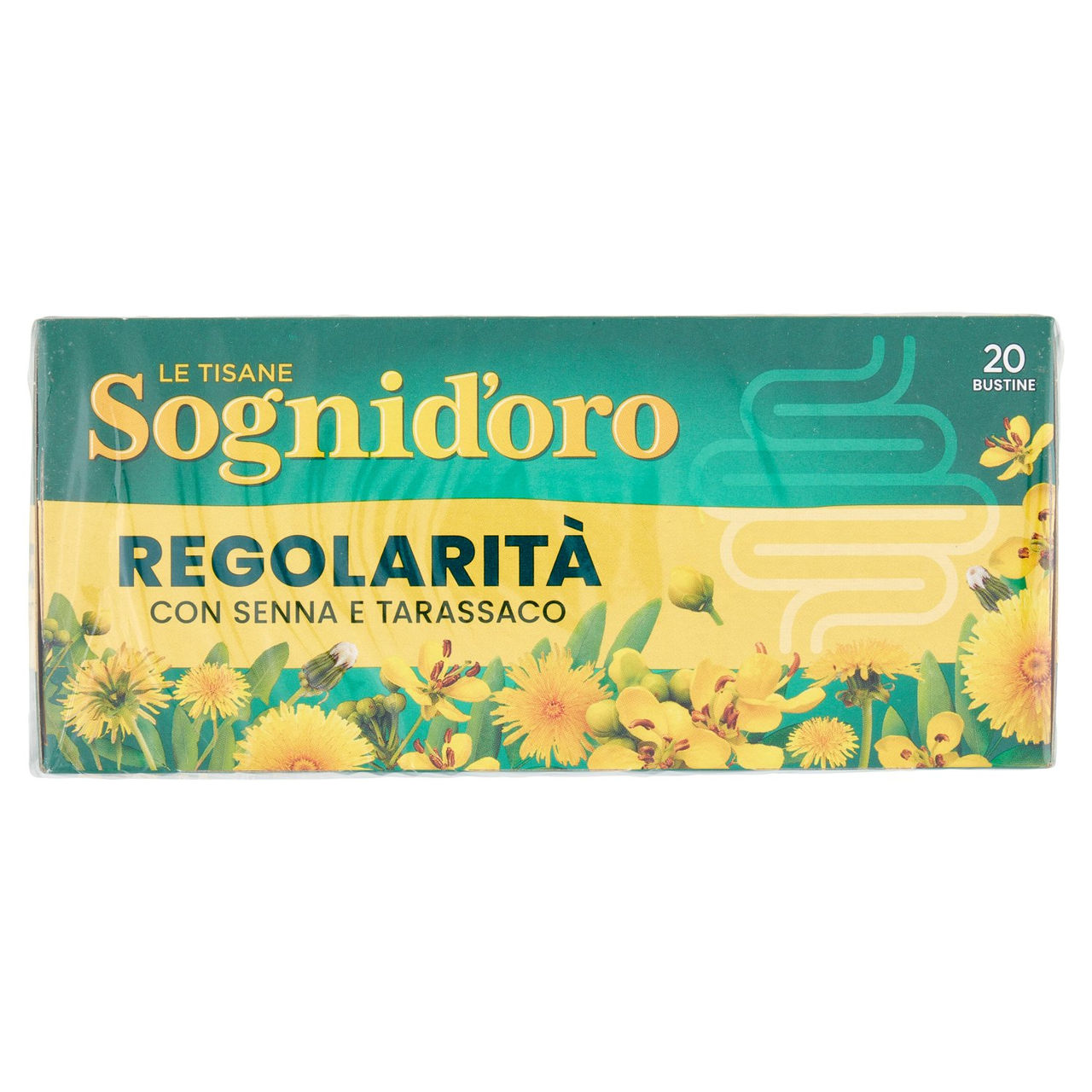 Sognid'oro le Tisane Regolarità con Senna e Tarassaco bustine 20 x 2 g