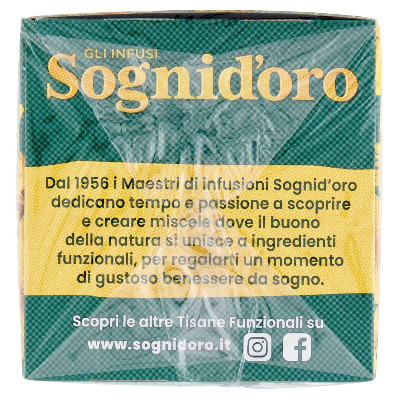 Sognid'oro le Tisane Regolarità con Senna e Tarassaco bustine 20 x 2 g