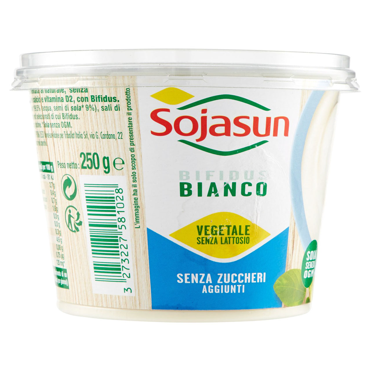 Sojasun Bifidus Bianco 250 g