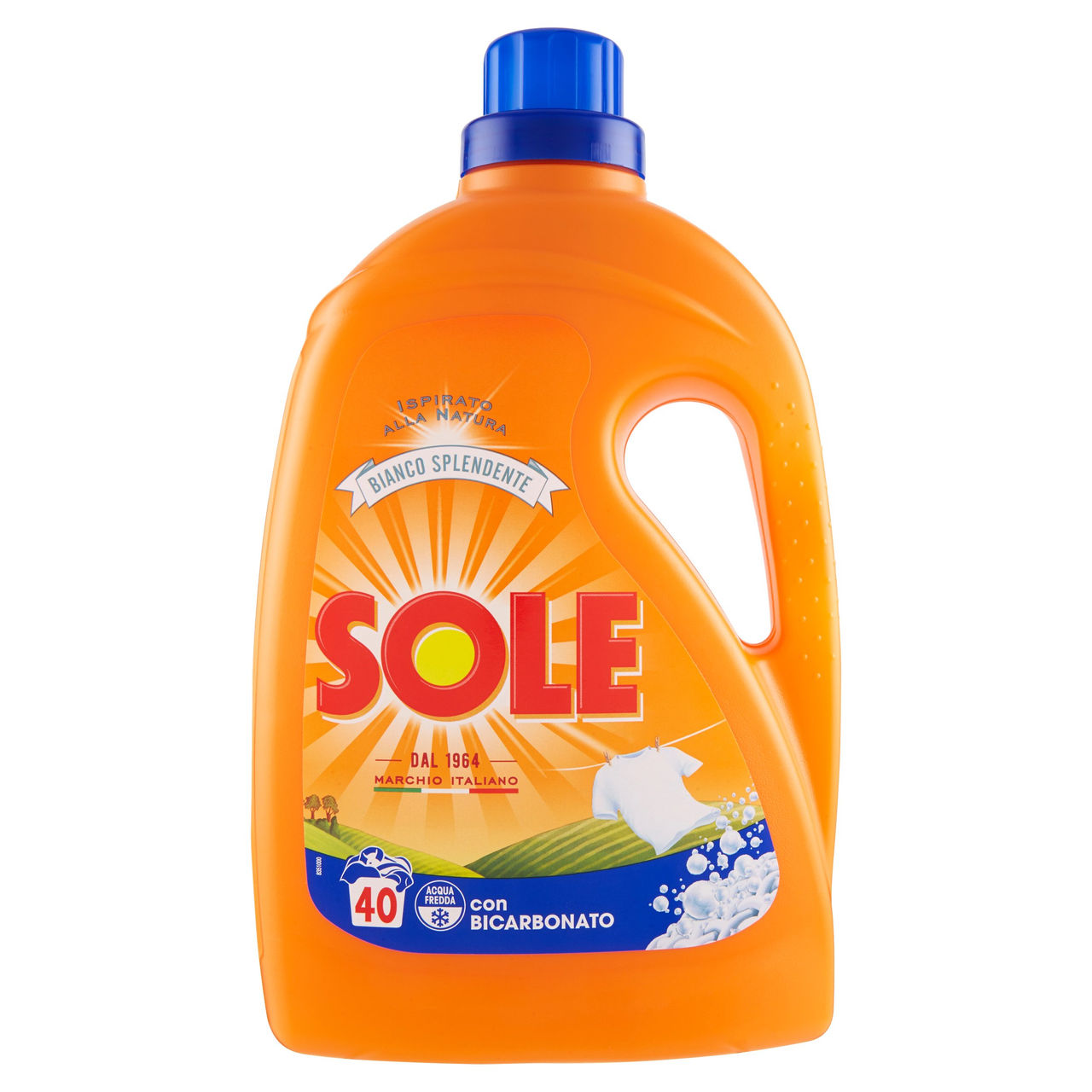 Sole Detersivo lavatrice Bianco Splendente 40 lavaggi 2 L