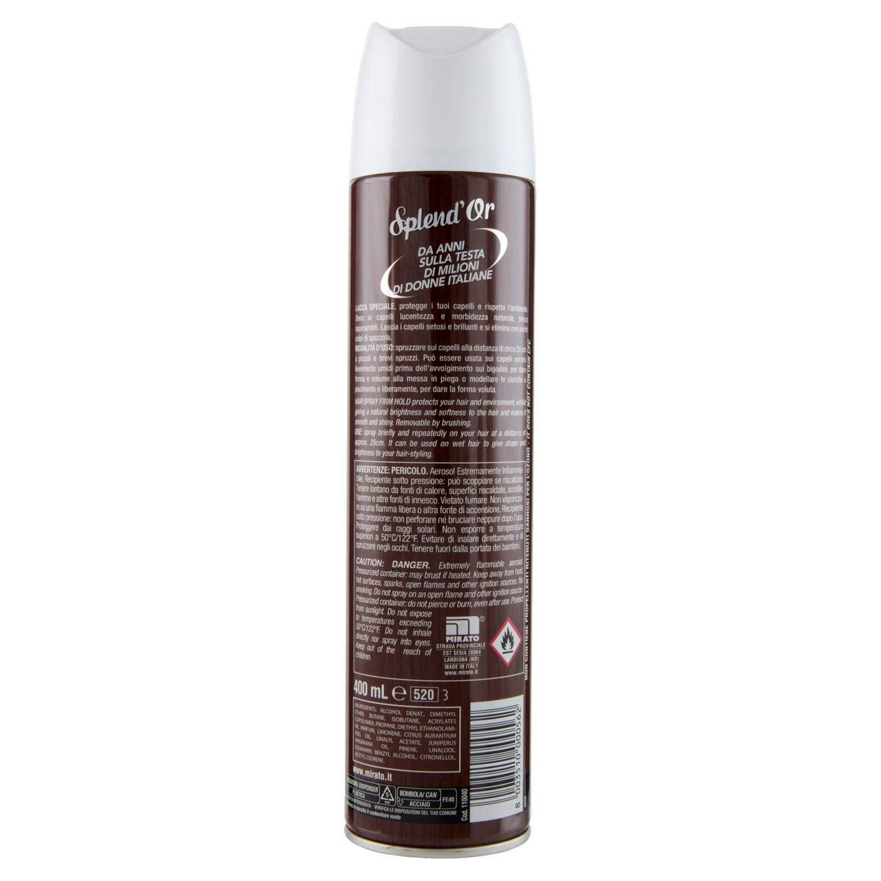 Splend'Or Lacca Fissaggio Forte 400 mL