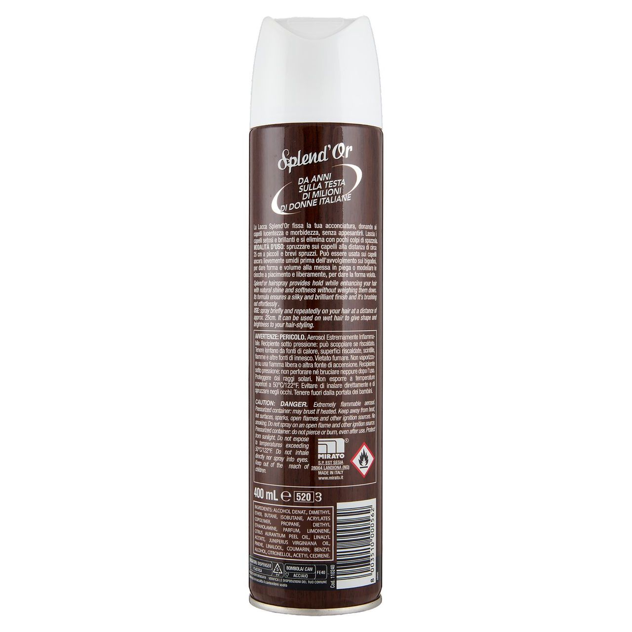 Splend'Or Lacca strongfix Fissaggio Forte 400 mL
