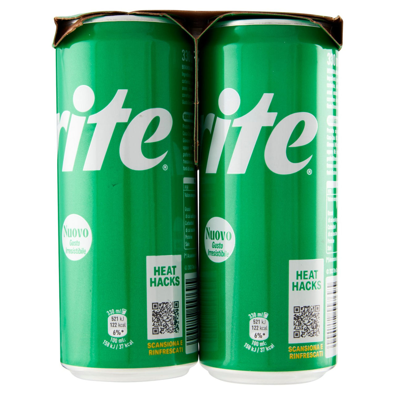 Sprite Bibita Gassata 330ml x 4 (Lattina)