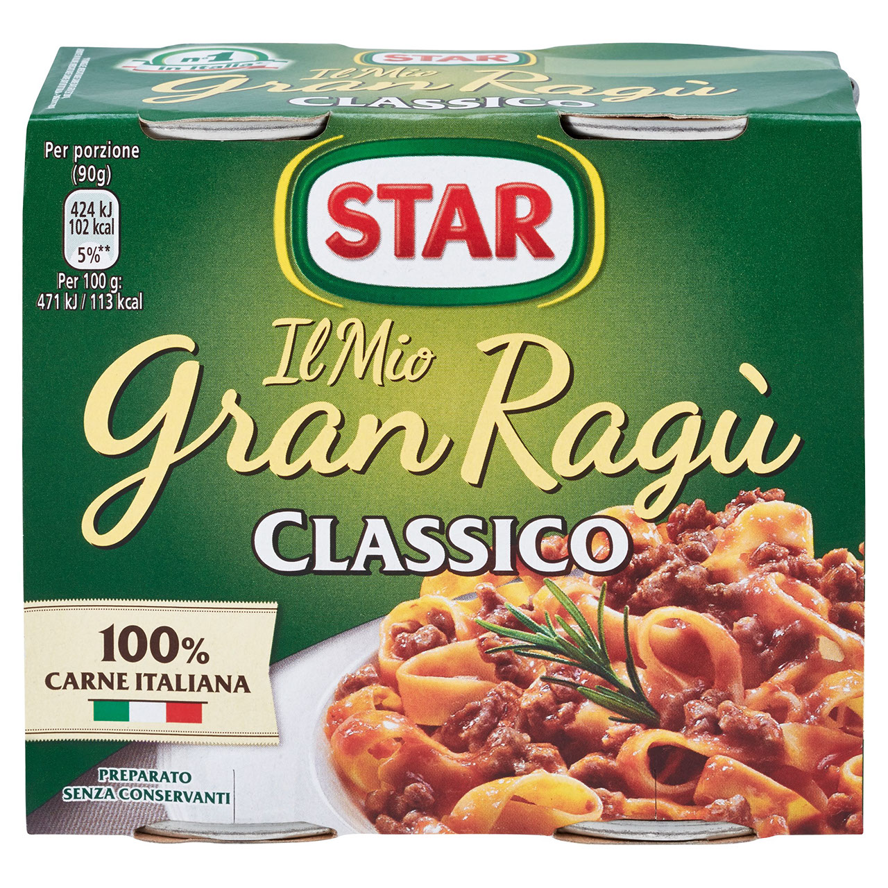 Star Il Mio Gran Ragù Classico 2 x 180 g