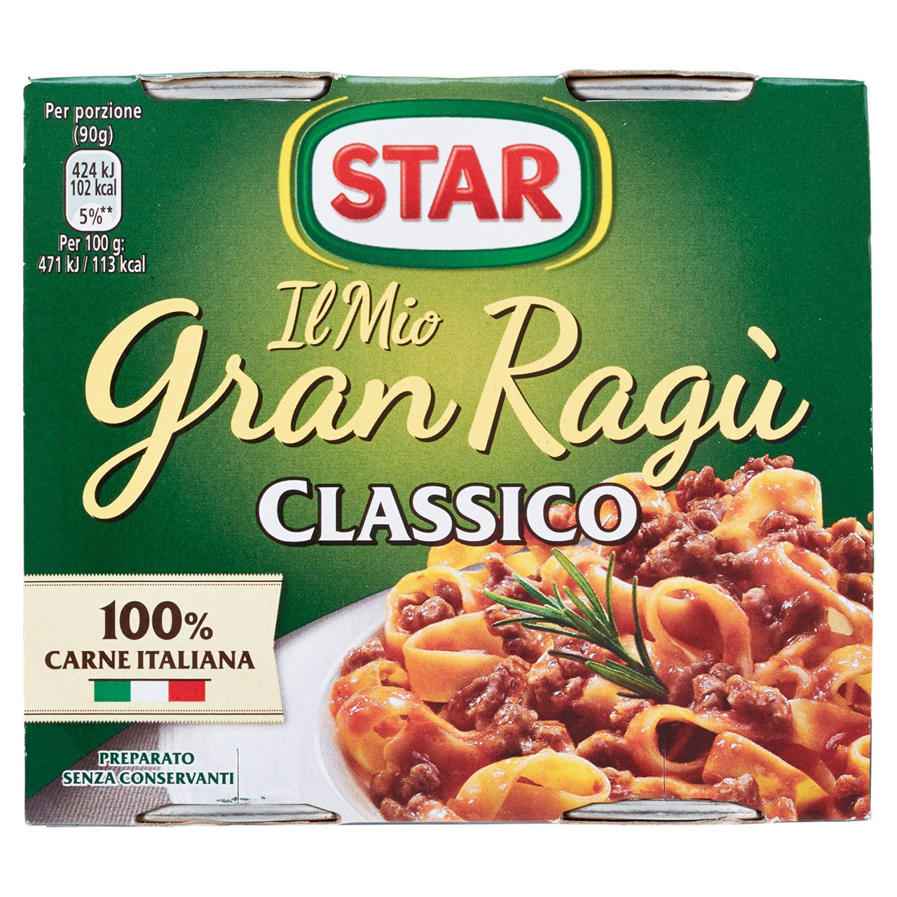 Star Il Mio Gran Ragù Classico 2 x 180 g