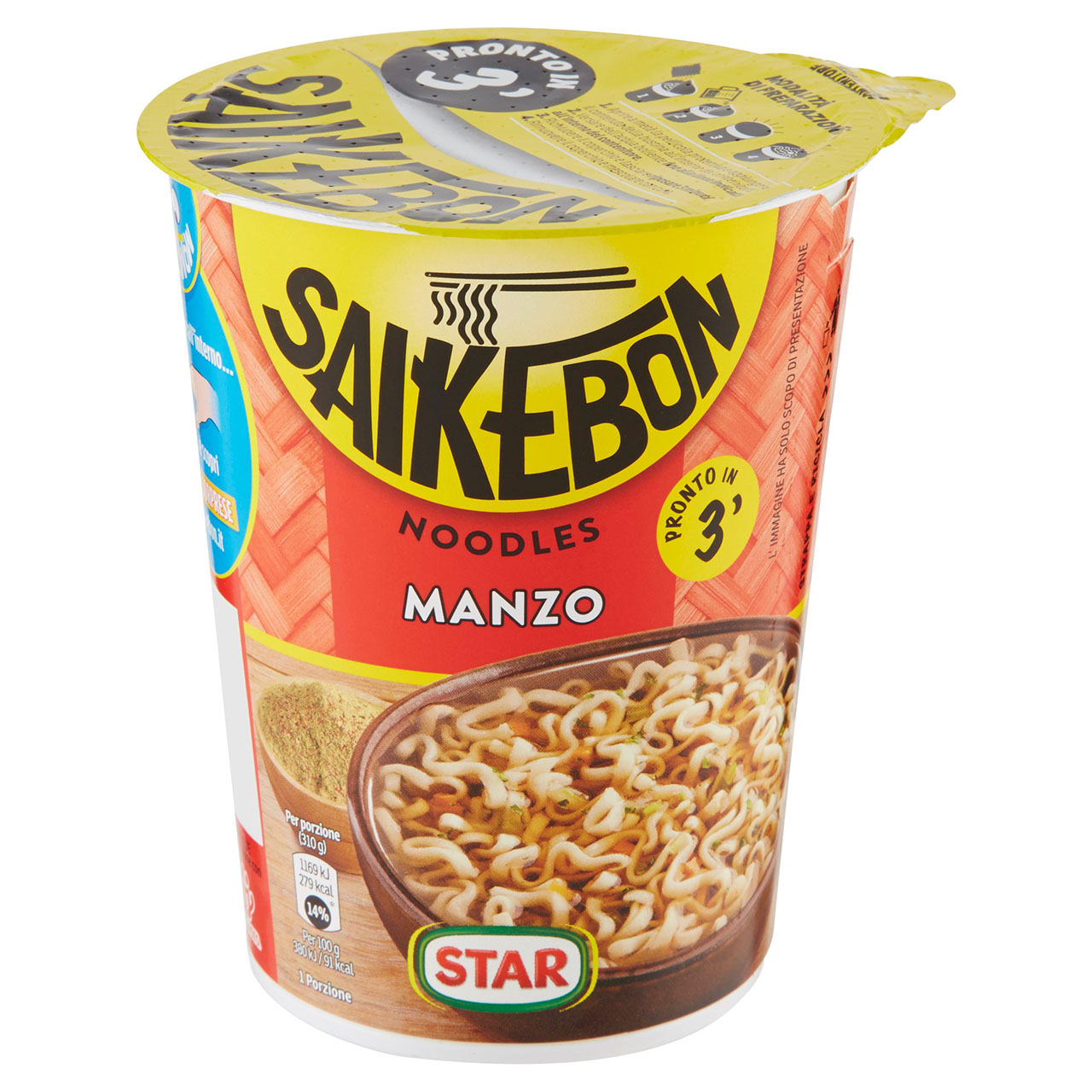 Star Saikebon Noodles al Manzo in vendita online